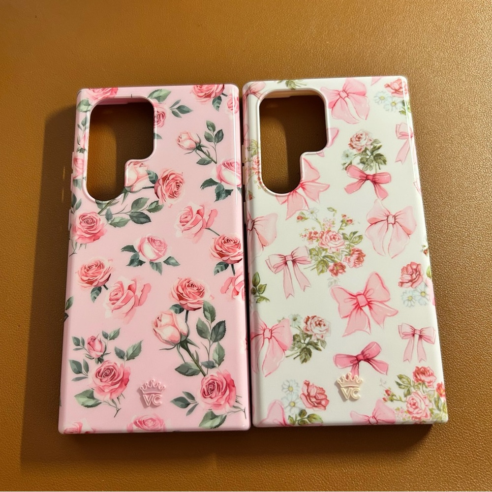 Velvet Caviar Coquette Cases Samsung Galaxy S24 Ultra - LOT OF 2 (Used)